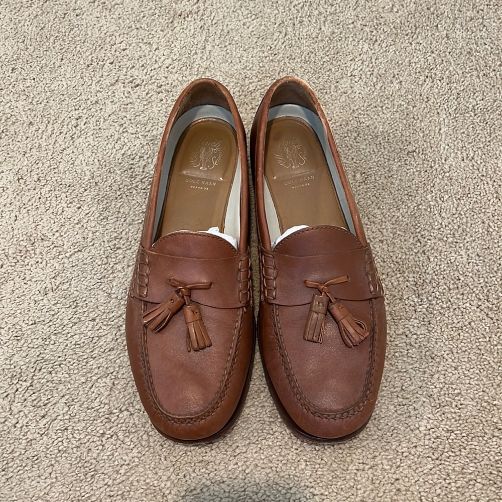Coke Haan Tassel Loafers Sz 10.5